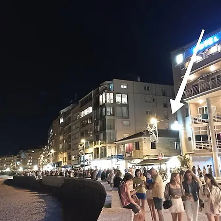 1ª Linea Playa De Silgar En Sanxenxo, A 20 Pasos サンシェンショ