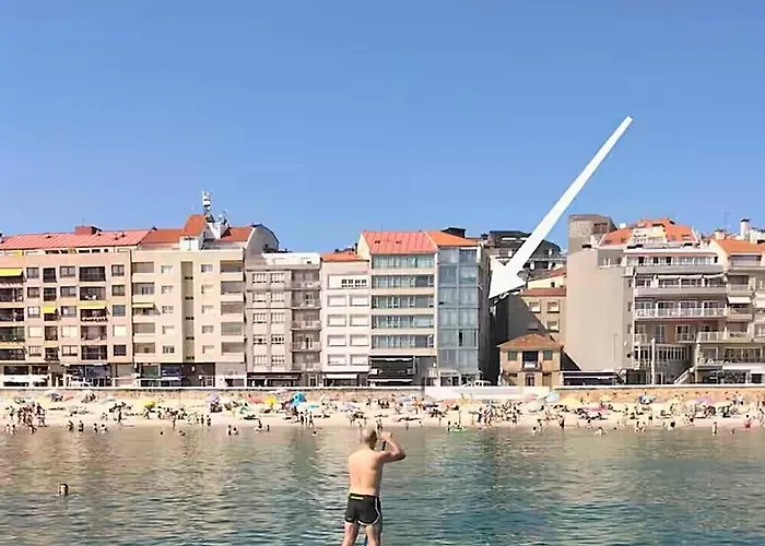 1ª Linea Playa De Silgar En Sanxenxo, A 20 Pasos Διαμέρισμα *